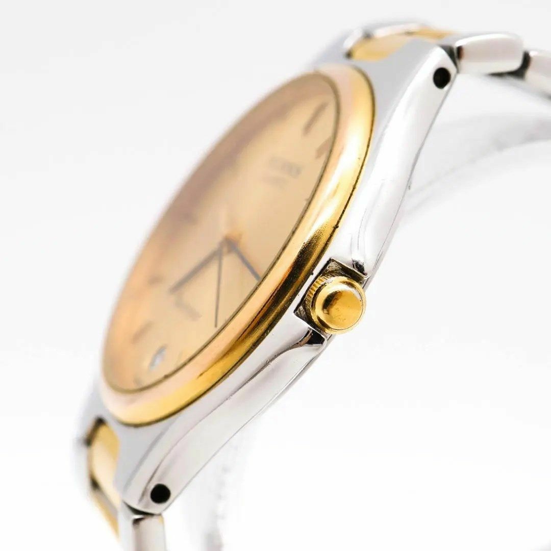 TECHNOS(テクノス)の《希少》TECHNOS Berryer 腕時計 ゴールド デイト ヴィンテージ メンズの時計(腕時計(アナログ))の商品写真