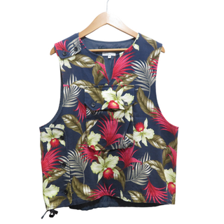 ENGINEERED GARMENTS Cover Vest Hawaiian (ベスト)