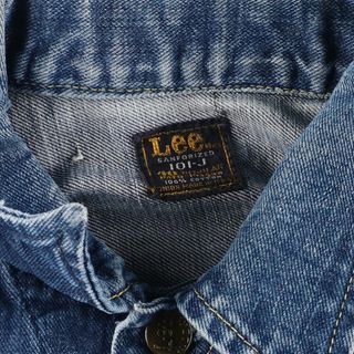 古着 60年代 リー Lee 101-J デニムジャケット Gジャン 40 メンズ M