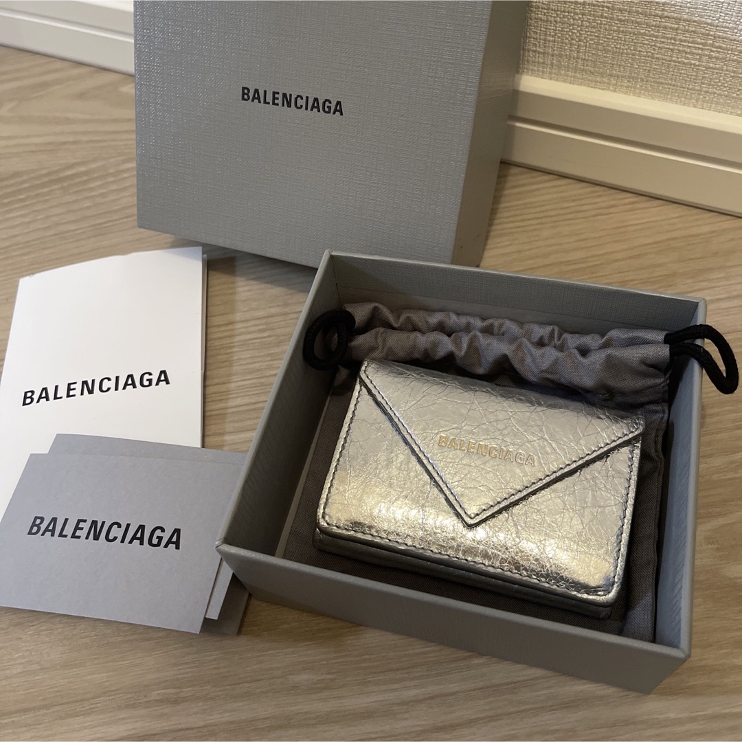 BALENCIAGA バレンシアガ ペーパーミニウォレット-