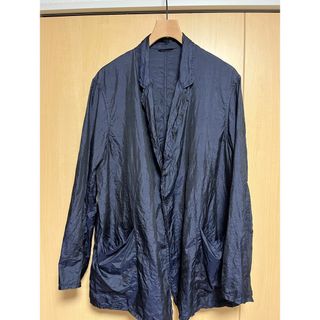 コモリ(COMOLI)のcomoli 21ss シルクジャケット navy サイズ2(テーラードジャケット)