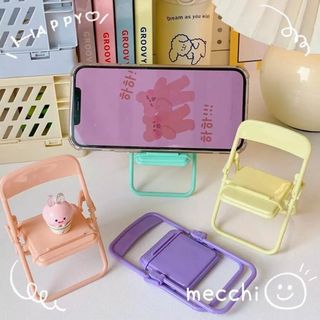 【新入荷☆新品】折りたたみ イス スマホスタンド 北欧 韓国(その他)