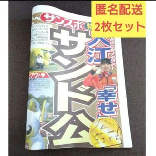 サンド 号外 ポケモン 5月5日 サンド公園 サンスポ 2枚(その他)