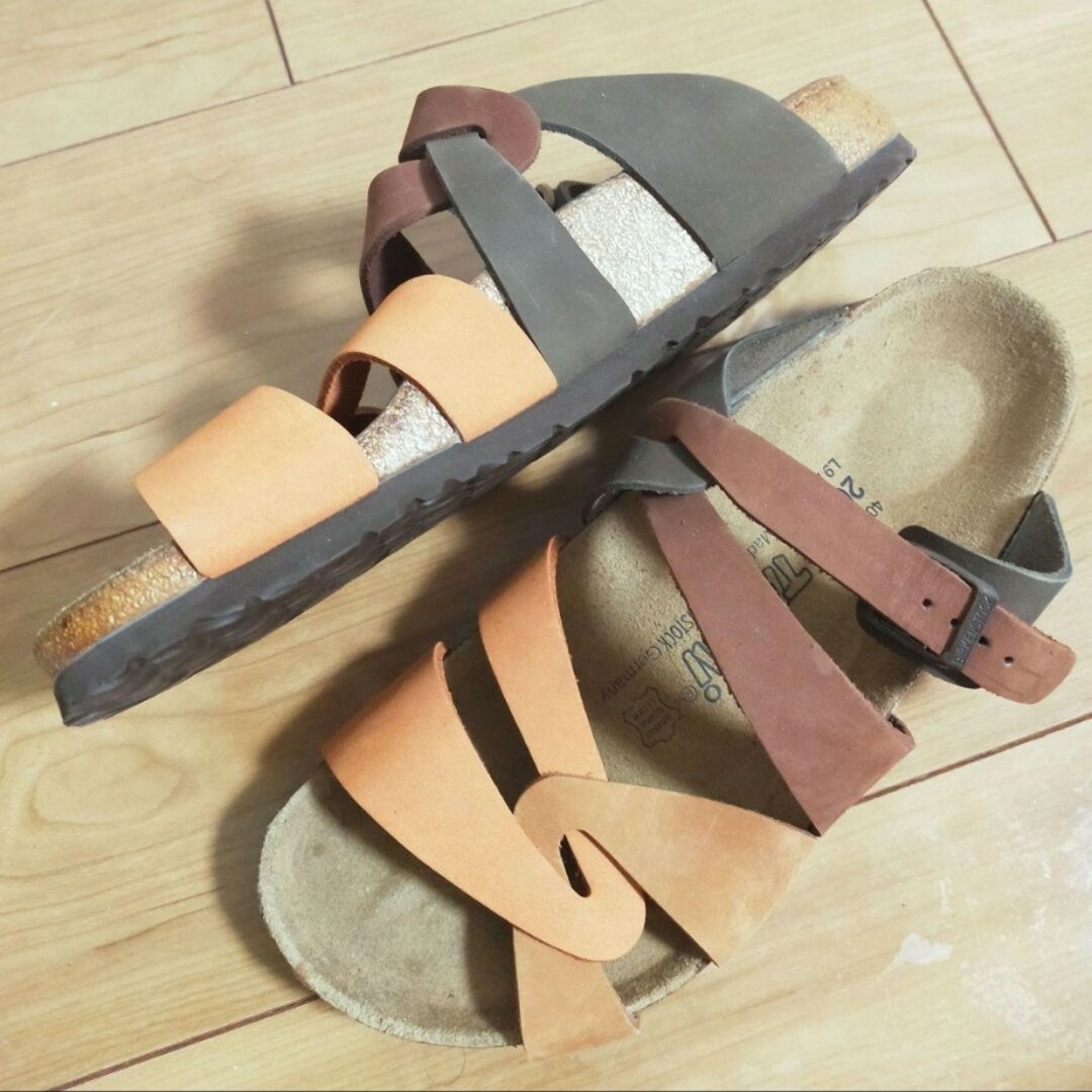 BIRKENSTOCK(ビルケンシュトック)の16 ガロンヌ　マルチカラー　26cm メンズの靴/シューズ(サンダル)の商品写真