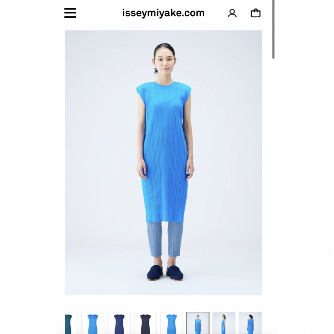 ISSEY MIYAKE - イッセイミヤケ プリーツプリーズ ワンピース 2023年8