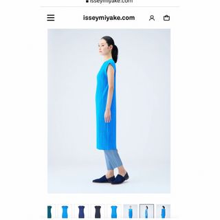 ISSEY MIYAKE - イッセイミヤケ プリーツプリーズ ワンピース 2023年8 ...