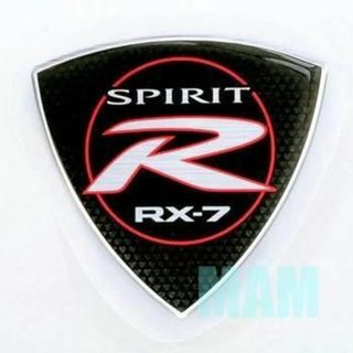 マツダ純正部品 FD3S RX-7 スピリットR用 サイドエンブレム 左右両用