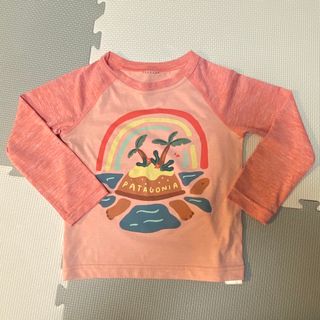 パタゴニア(patagonia)のパタゴニア　キッズ　ラッシュガード ロンT サイズ3T(Tシャツ/カットソー)