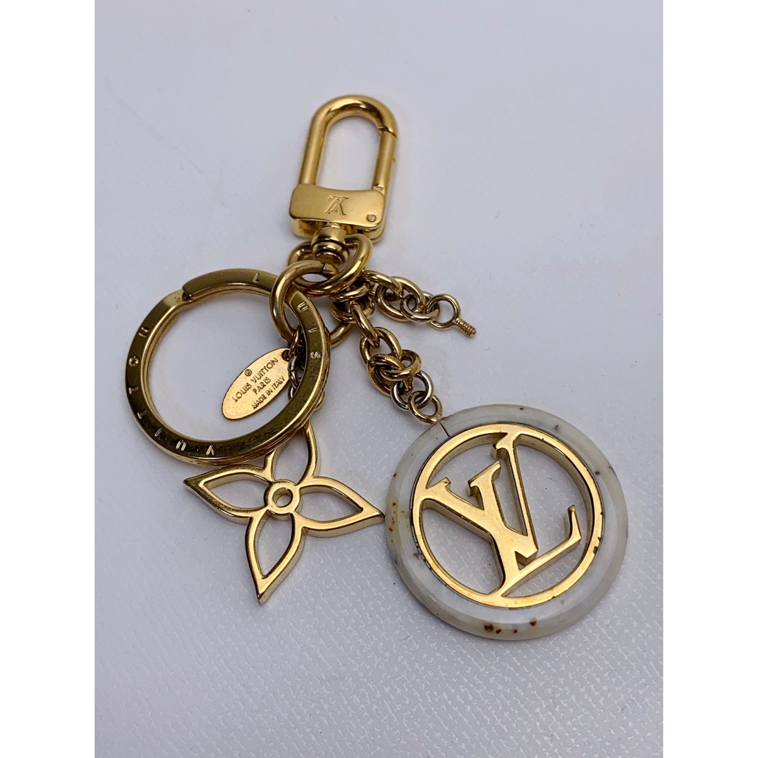 N555 美品 LV ルイヴィトン キーリング キーホルダー チャーム-