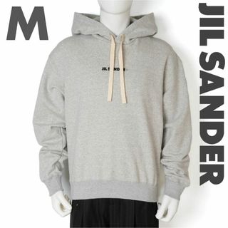 ジルサンダー(Jil Sander)の新品 Jil Sander ロゴ プリント パーカー M(パーカー)