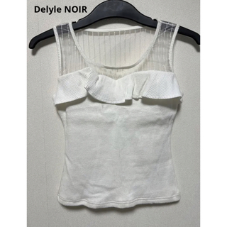 デイライルノアール(Delyle NOIR)のdelyle noir ノースリーブ(カットソー(半袖/袖なし))