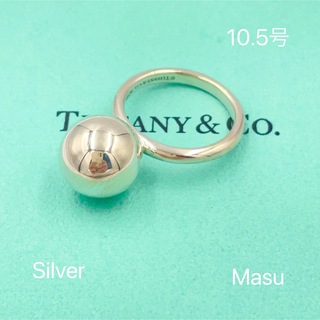 ティファニー(Tiffany & Co.)のTIFFANY&Co.ティファニーハードウェアボールリング約12mm 10.5号(リング(指輪))