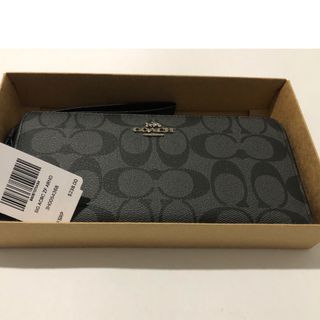 コーチ(COACH)の新品未使用 c4452 COACH長財布ブラック(財布)