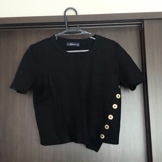 ザラ(ZARA)のZARA ニット Tシャツ 半袖(ニット/セーター)