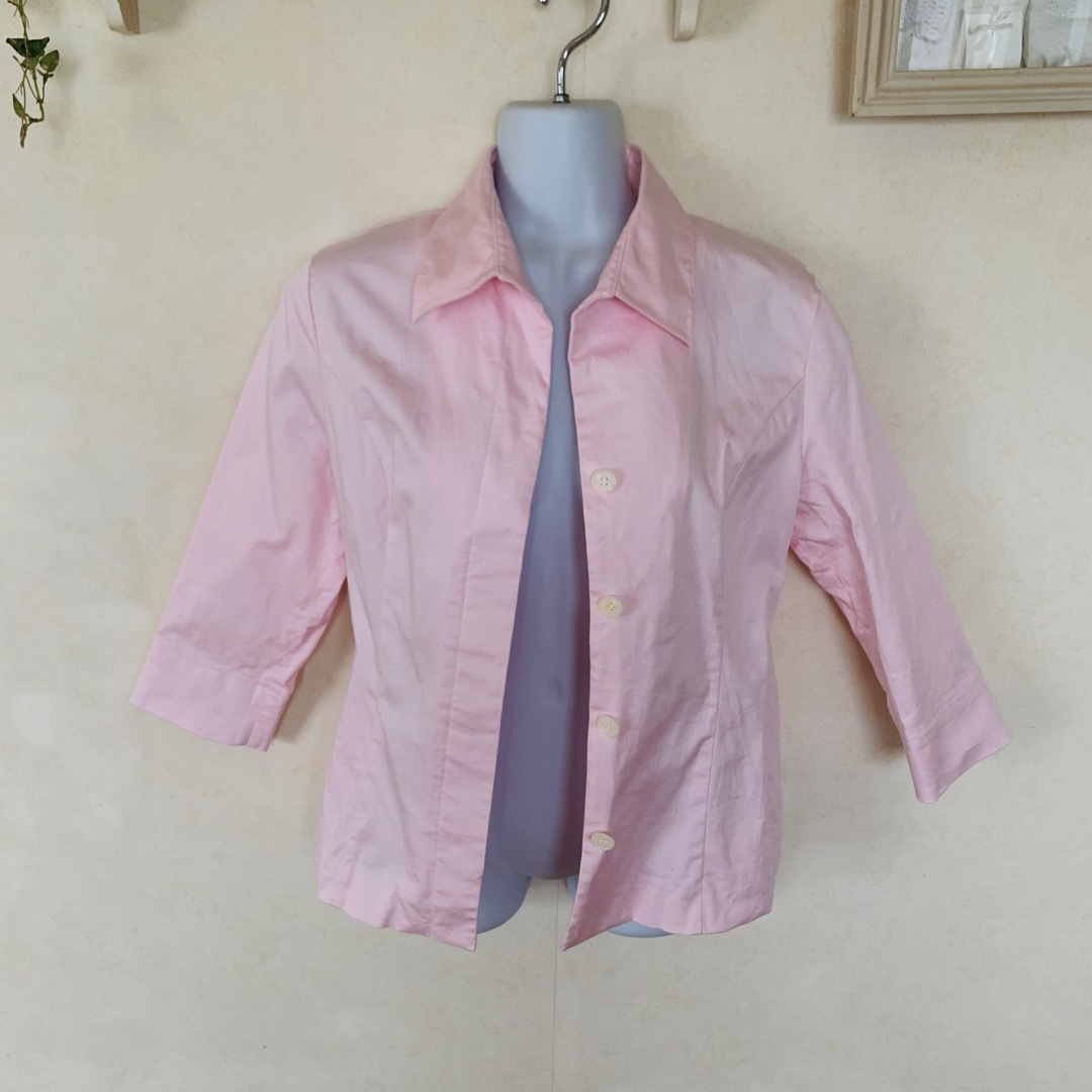 レディース ジャケット  ピンク  サイズL レディースのジャケット/アウター(その他)の商品写真