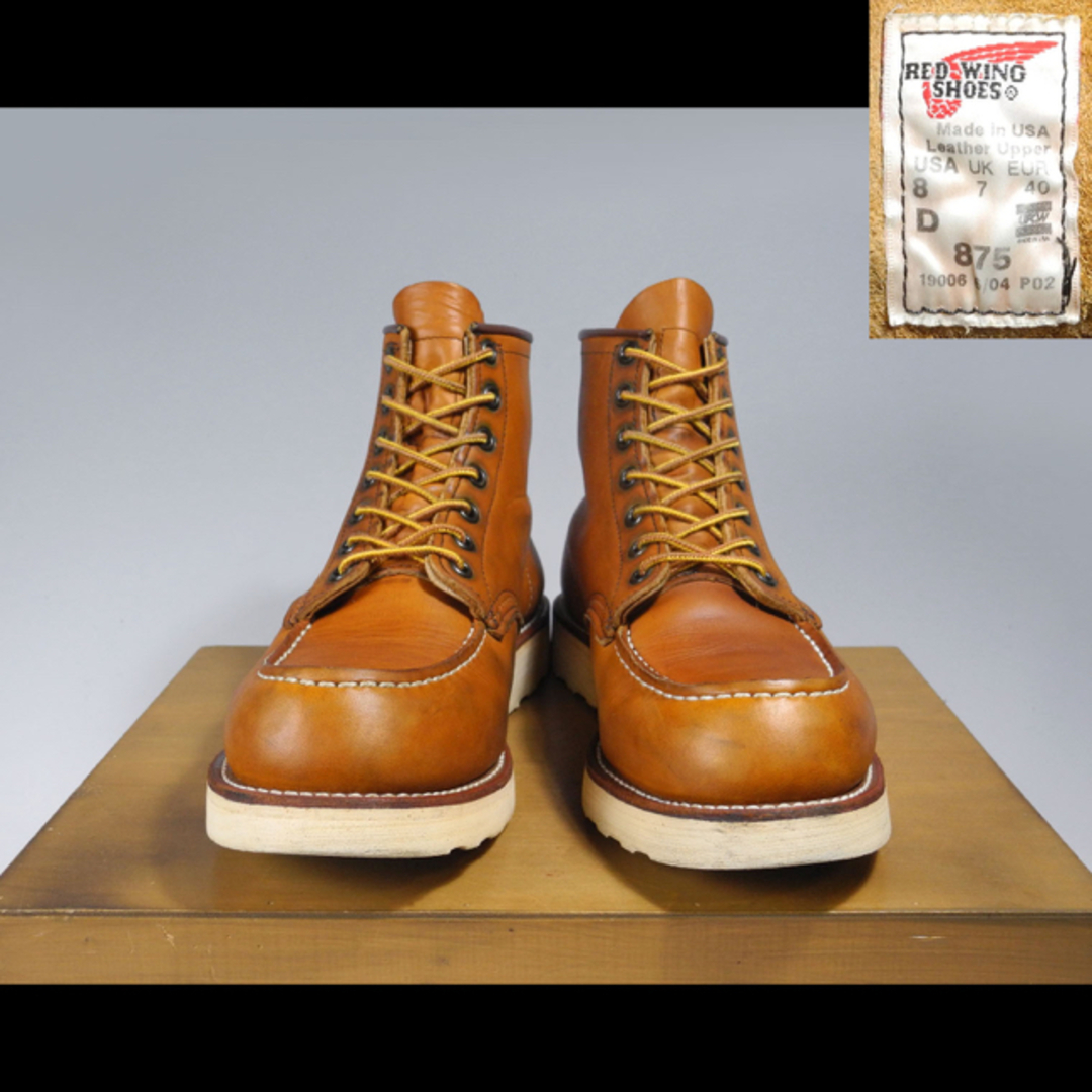 REDWING - 875アイリッシュセッターオロレガシー8875羽刻印9106現行羽 ...