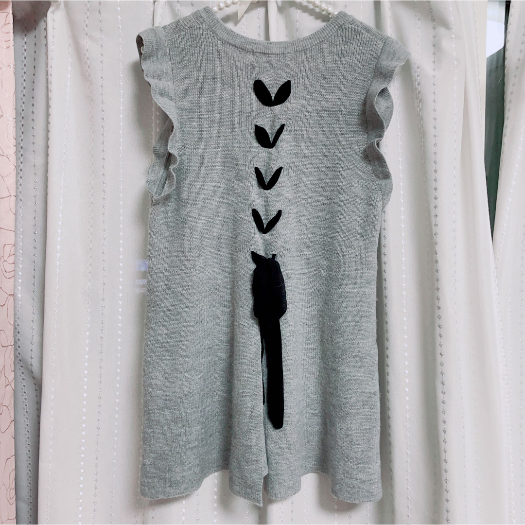 袖なし　バックリボントップス♡ レディースのトップス(シャツ/ブラウス(半袖/袖なし))の商品写真