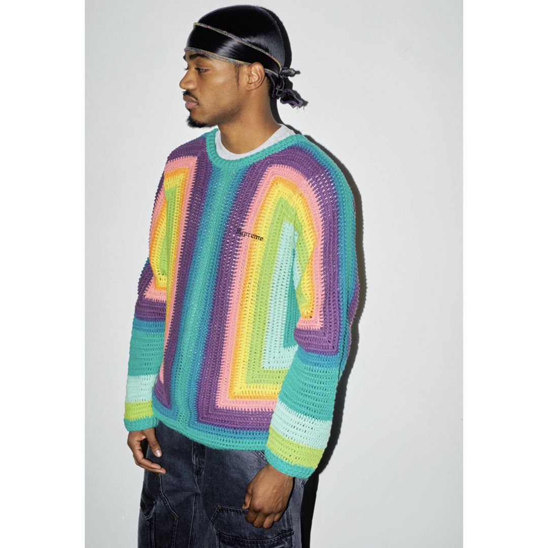 Supreme(シュプリーム)のSupreme Hand Crocheted Sweater メンズのトップス(ニット/セーター)の商品写真