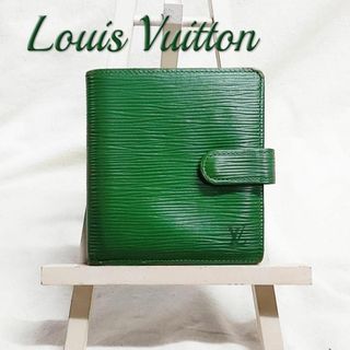 ルイヴィトン(LOUIS VUITTON)の良品 ルイヴィトン エピ 折り財布 ポルト ビエ コンパクト M63554(財布)