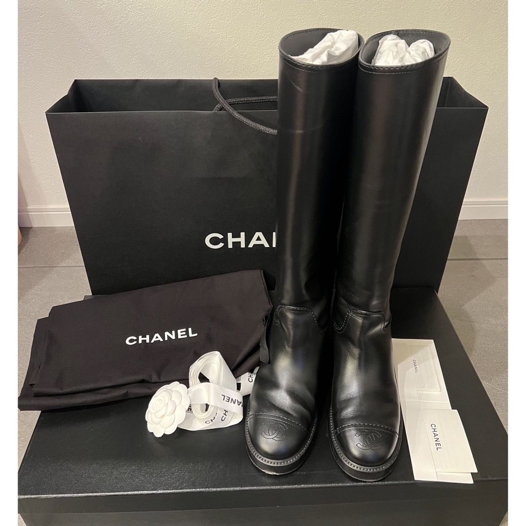 レディースCHANEL High Boots 2022 37