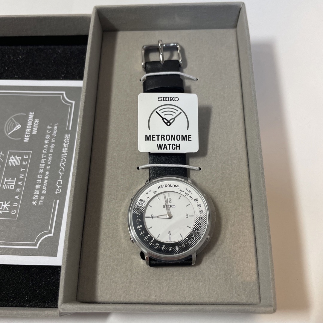 SEIKO(セイコー)のSEIKO METRONOME WATCH SMW001B メトロノームウォッチ メンズの時計(腕時計(アナログ))の商品写真