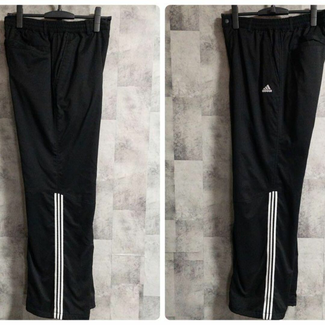 adidas - 【美品・クリーニング済】adidas ジャージ M ブラック adidas - 【美品・クリーニング済】adidas ジャージ M ブラック