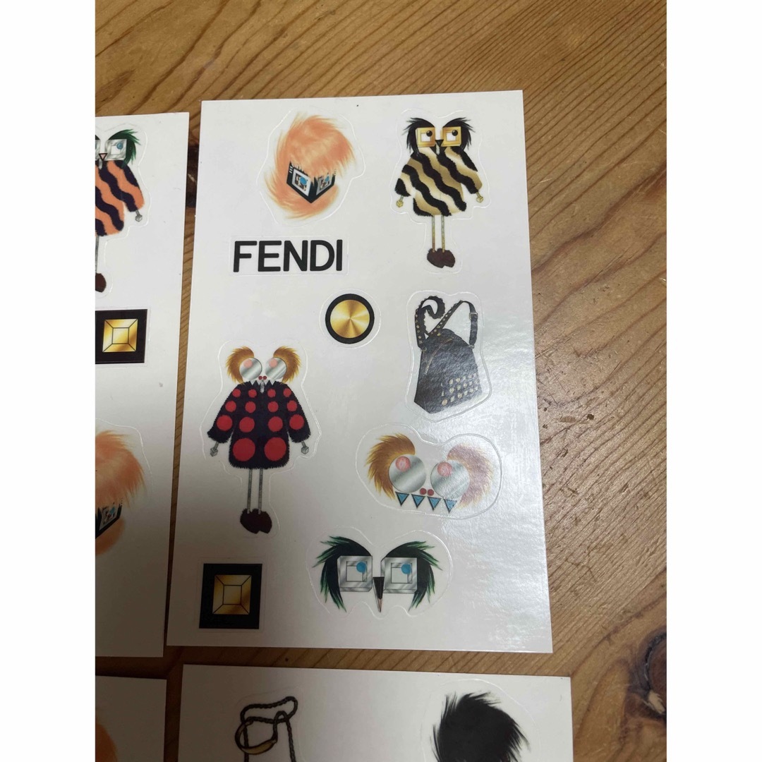 FENDI(フェンディ)のフェンディ　FENDI ノベルティシール エンタメ/ホビーのコレクション(ノベルティグッズ)の商品写真