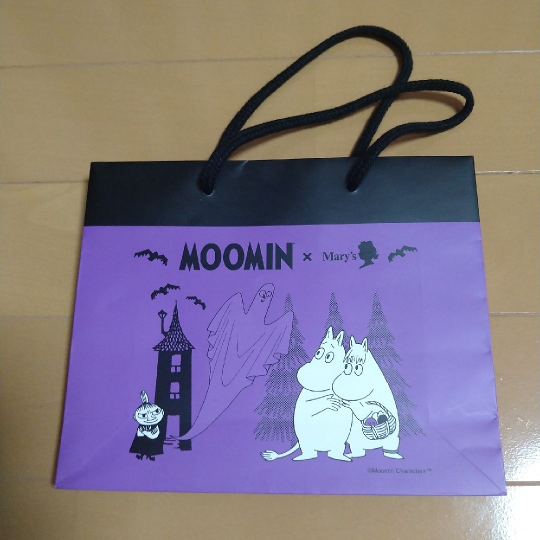 MOOMIN(ムーミン)のムーミン　ショッパー　紙袋 レディースのバッグ(ショップ袋)の商品写真