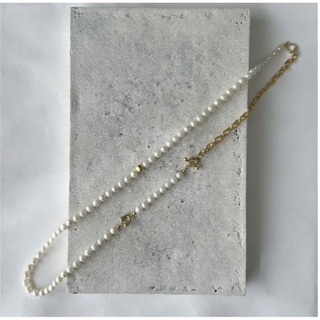 CHIEKO+ チエコプラス pearl necklace 02bonheur(ネックレス)