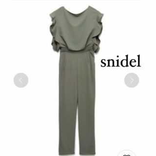 スナイデル(SNIDEL)の美品　snidel スナイデル　ノースリーブオールインワン(オールインワン)