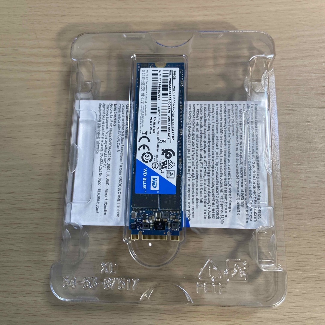 Western Digital WDS500G2B0B-EC SSD 500GB 2