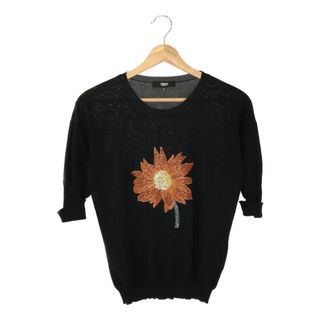 VERSACE - VERSACE スパンコールトップス ニットTシャツ 38の通販 by