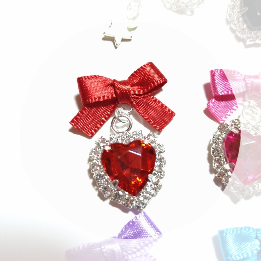 ゆめかわ量産型ネックレス♡(Ribbon×Bijoux) ハンドメイドのアクセサリー(ネックレス)の商品写真