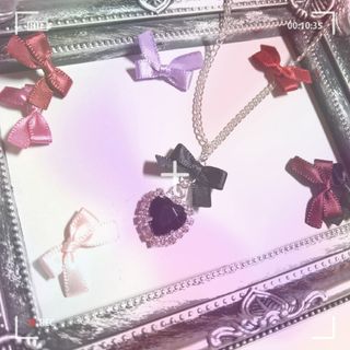 ゆめかわ量産型ネックレス♡(Ribbon×Bijoux)(ネックレス)