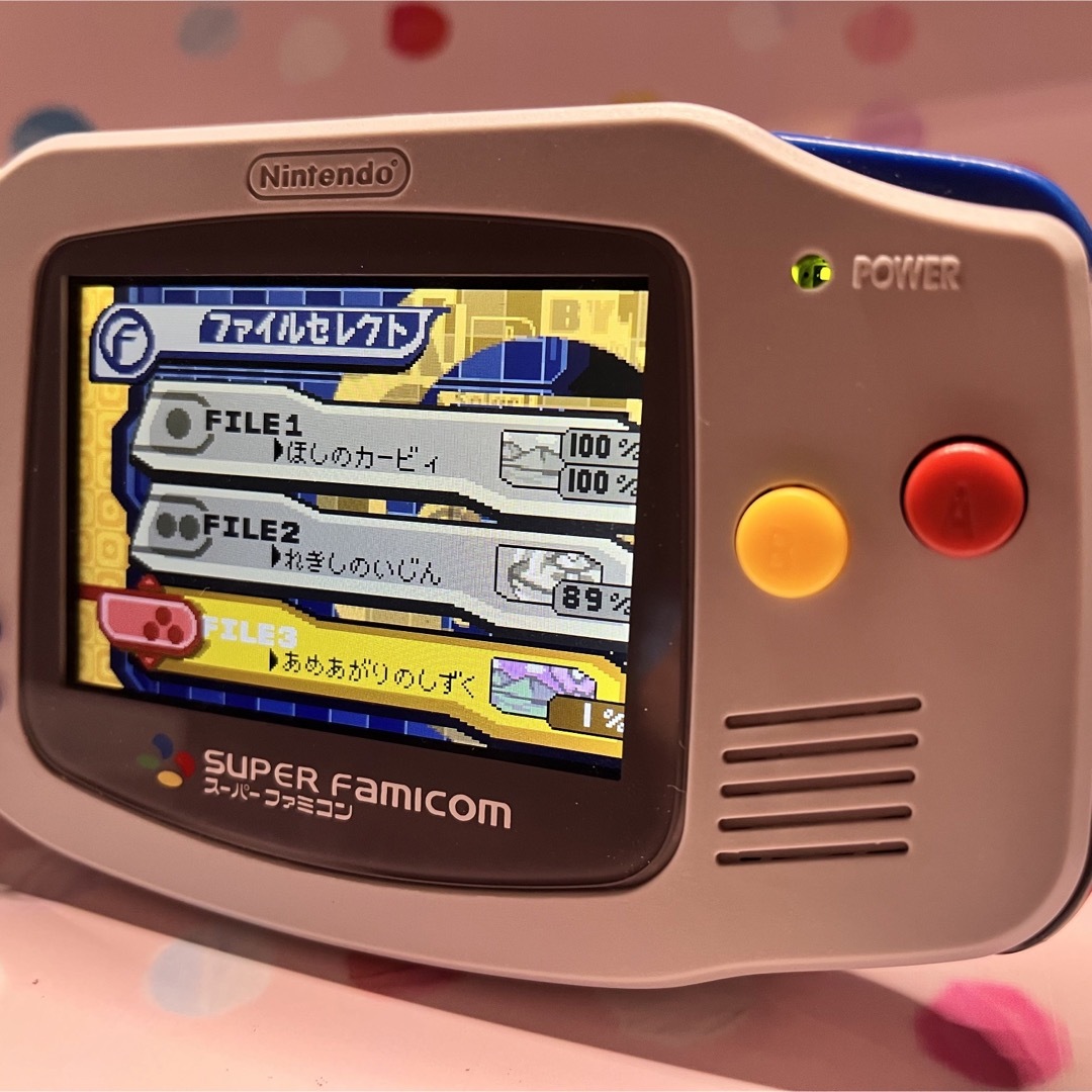 ゲームボーイアドバンス SP GBA 本体 IPS V4 バックライト 309