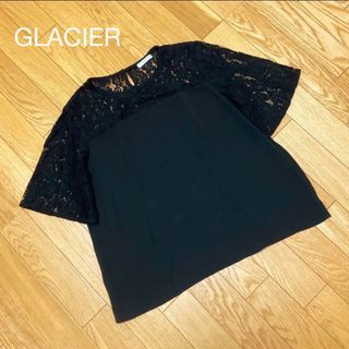 グラシア(GLACIER)のGLACIER レースブラウス　M(シャツ/ブラウス(半袖/袖なし))