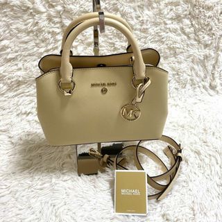 極美品 Michael Kors ショルダーバック 2Way 斜めがけ イエロー