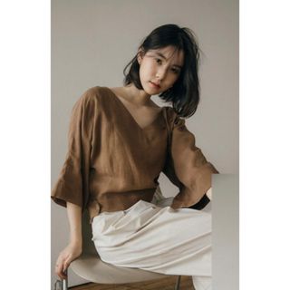 オオトロ(OHOTORO)のohotoro  Caudal tops(シャツ/ブラウス(長袖/七分))