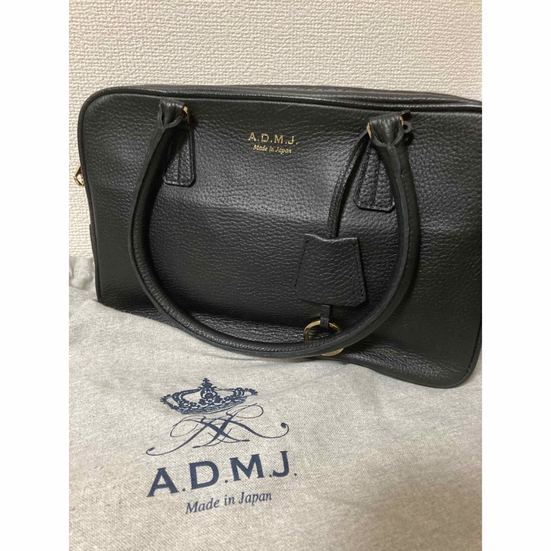 A.D.M.J.(エーディーエムジェイ)のにゃんちゅぅぅ様 専用❤️ADMJ 本革ハンドバッグ レディースのバッグ(ハンドバッグ)の商品写真