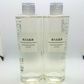 ムジルシリョウヒン(MUJI (無印良品))の【新品未開封】 無印良品 導入化粧液 ／400ml ／★２本セット★(ブースター/導入液)