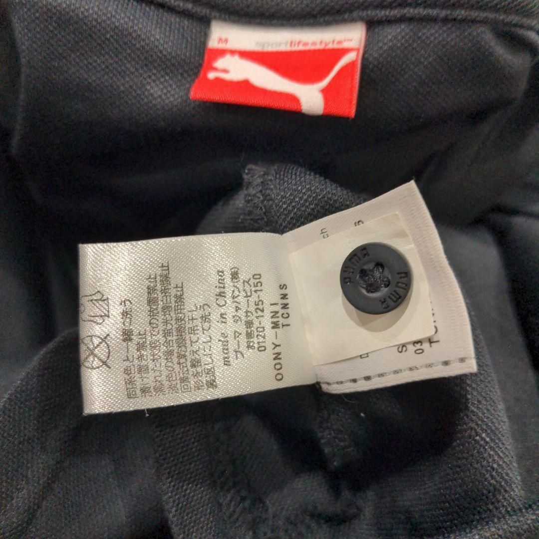 PUMA(プーマ)のプーマ puma ポロシャツ ブラック レディース M トップス 半袖 黒 ポロ レディースのトップス(ポロシャツ)の商品写真