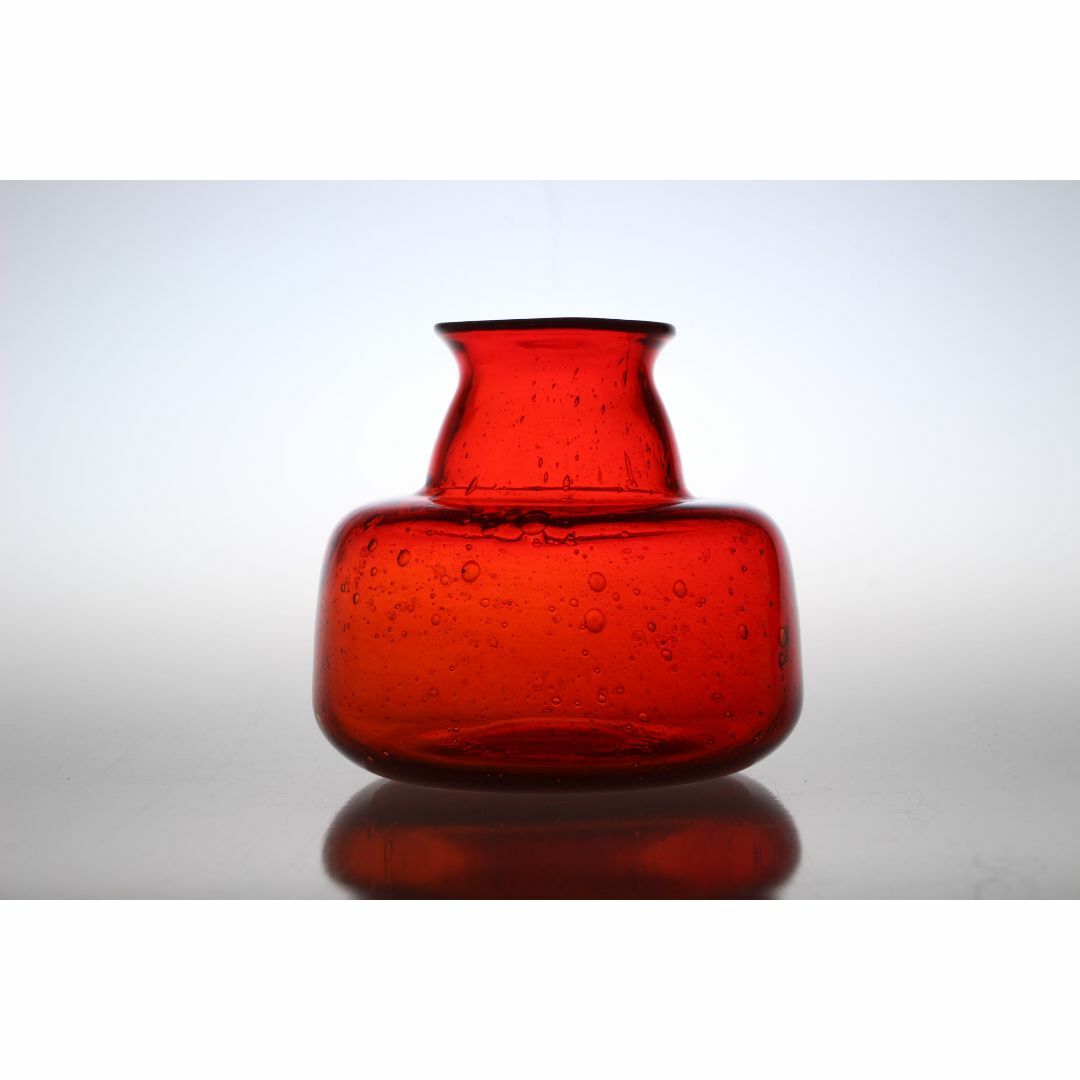 iittala(イッタラ)のErik Hoglund エリックホグラン 花瓶 998110re2 エンタメ/ホビーの美術品/アンティーク(ガラス)の商品写真