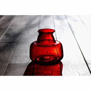 イッタラ(iittala)のErik Hoglund エリックホグラン 花瓶 998110re2(ガラス)