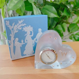 ウェッジウッド(WEDGWOOD)の【ウェッジウッド】ブリスタイム ブリスタイム クロック (置時計)