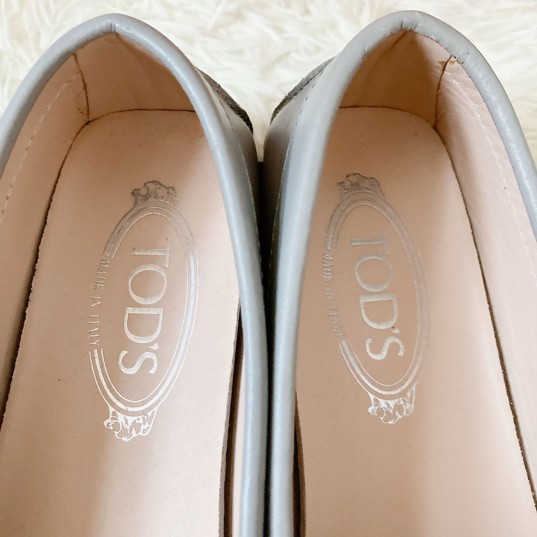 【未使用品】 TOD'S レザー モカシン ドライビングシューズ
