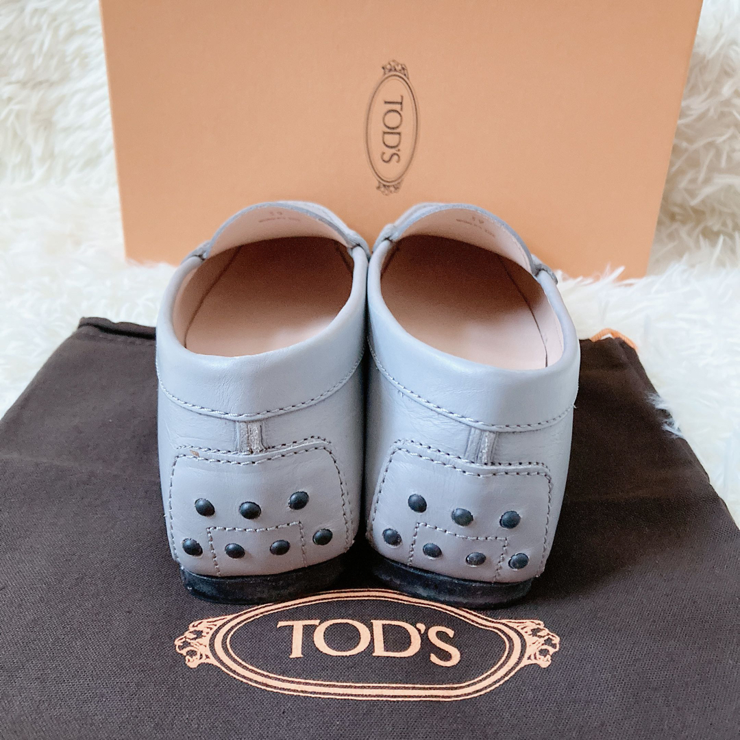 【未使用品】 TOD'S レザー　モカシン ドライビングシューズ