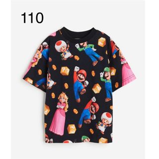 エイチアンドエム(H&M)の新品　スーパーマリオ　Tシャツ　110-115(Tシャツ/カットソー)