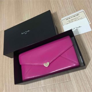 ポールスミス(Paul Smith)のポールスミス 長財布 ラブレター ピンク(長財布)