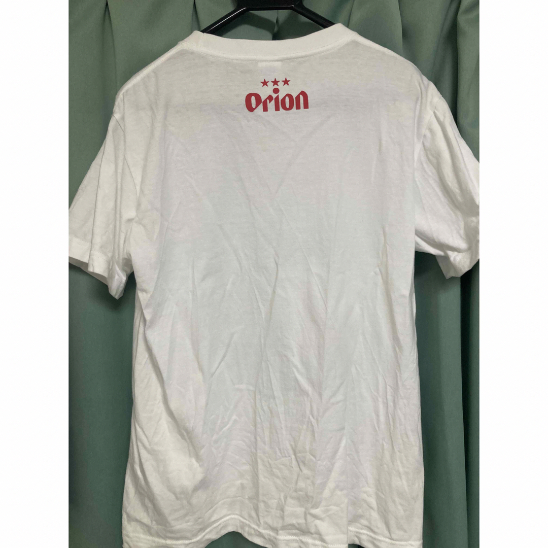 オリオンビール(オリオンビール)のオリオンビールTシャツ　人気デザイン　白　Mサイズ メンズのトップス(Tシャツ/カットソー(半袖/袖なし))の商品写真