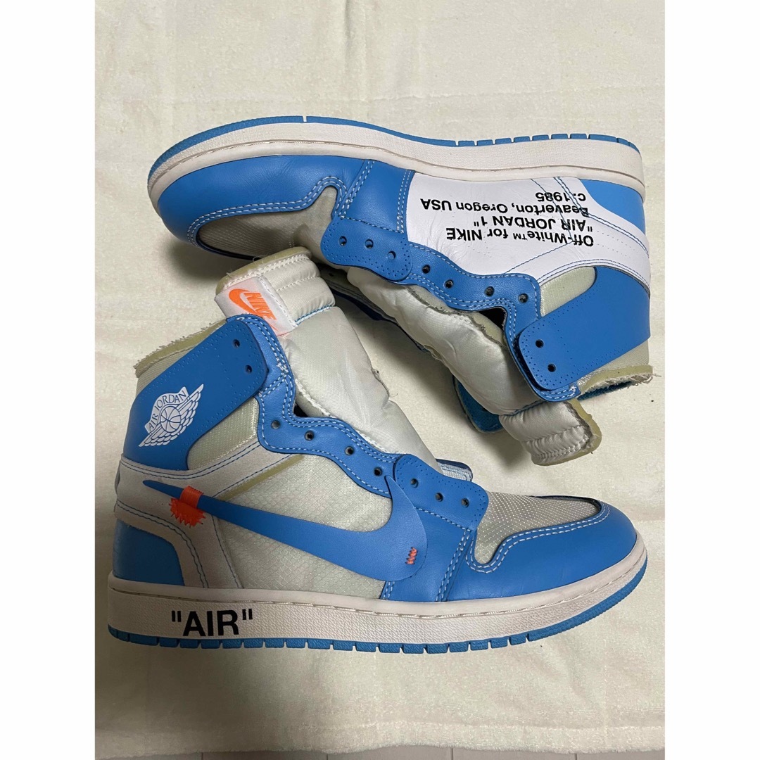 早い者勝ち❗️ Air jordan 1 off white unc 28cm